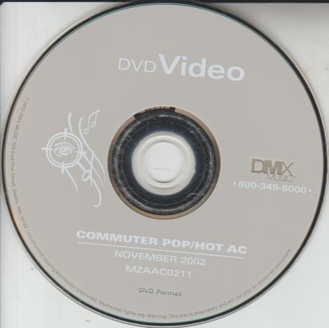 DMX: Commuter Pop / Hot AC November 2002