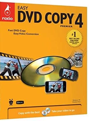 Roxio Easy DVD Copy 4 Premier w/ Manual