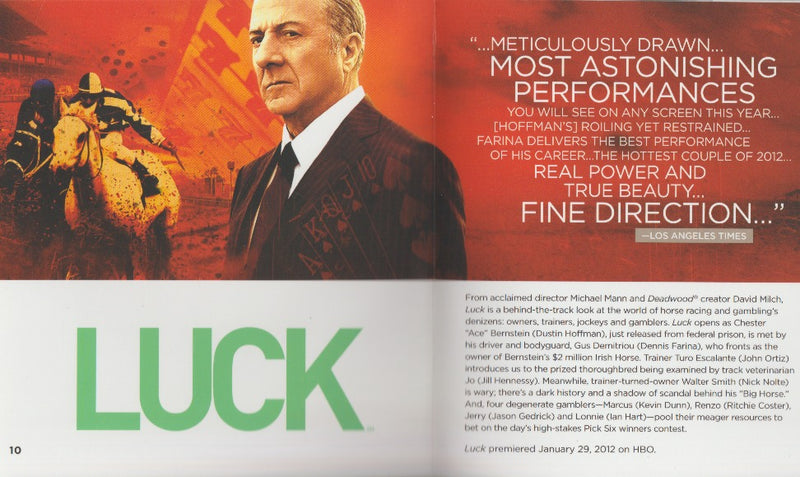 Luck: Season 1: For Your Consideration 2 Episodes