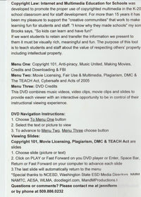 Copyright Law: Internet & Multimedia Education For Schools