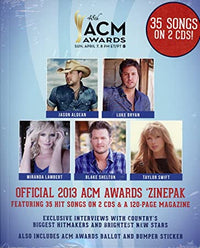 Official 2013 ACM Awards Zinepak 2-Disc Set w/ Magazine