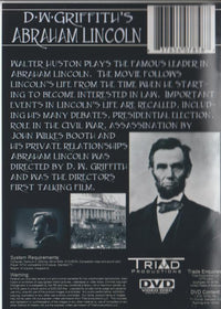 D.W. Griffith's Abraham Lincoln