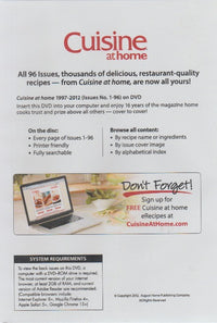 Cuisine At Home: 1997-2012 Back Issue Library