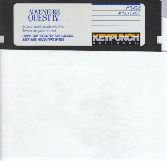 Adventure Quest IV: Strategy Simulations / Adventure Games