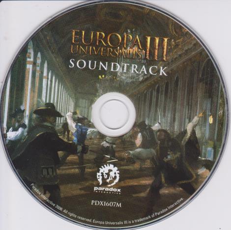 Europa Universalis III Soundtrack w/ No Artwork