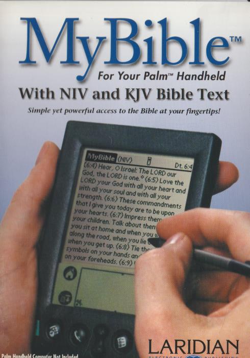 MyBible For Your Palm Handheld With NIV & KJV Bible Text