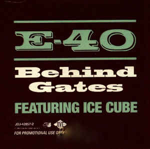 E-40: Behind Gates 3-Track Promo w/ Hype Sticker