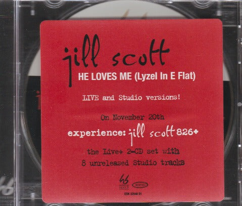 Jill Scott: He Loves Me (Lyzel In E Flat) Promo w/ Artwork