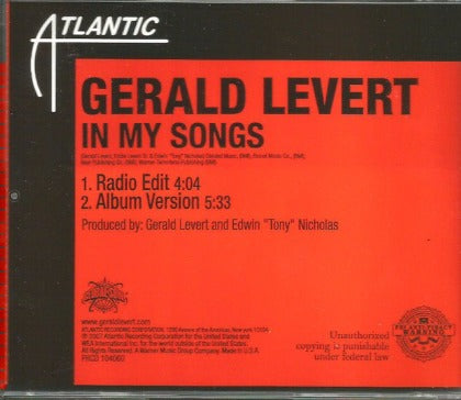 Gerald Levert: In My Songs Promo