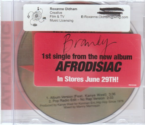 Brandy: Talk About Our Love Promo w/ Artwork