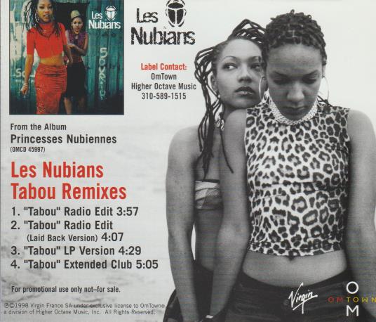 Les Nubians: Tabou Remixes Promo