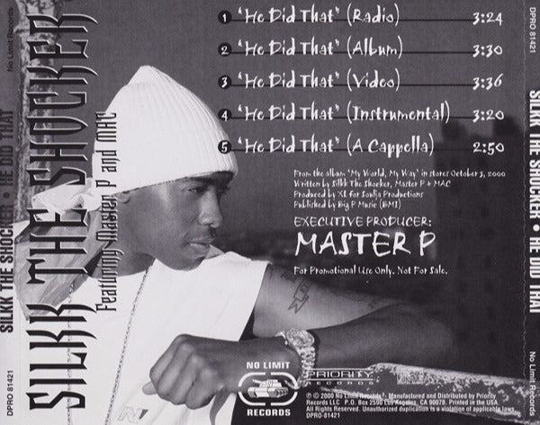 Silkk The Shocker: He Did That Promo