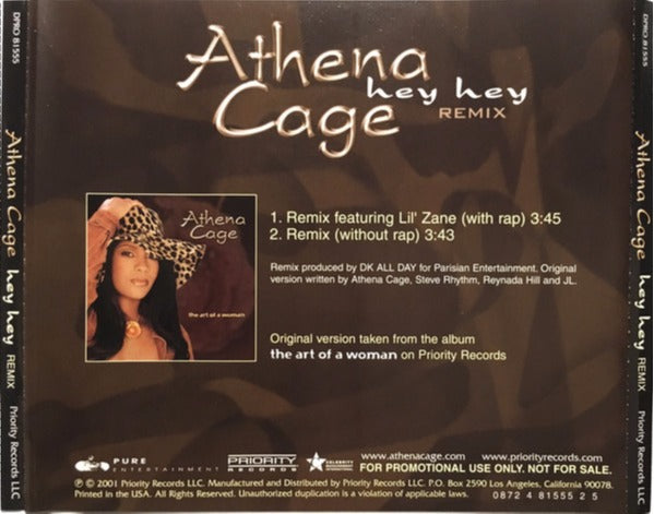 Athena Cage: Hey Hey: Remix Promo