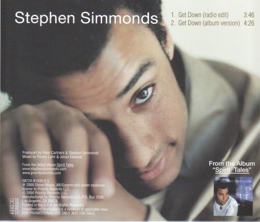 Stephen Simmonds: Get Down Promo