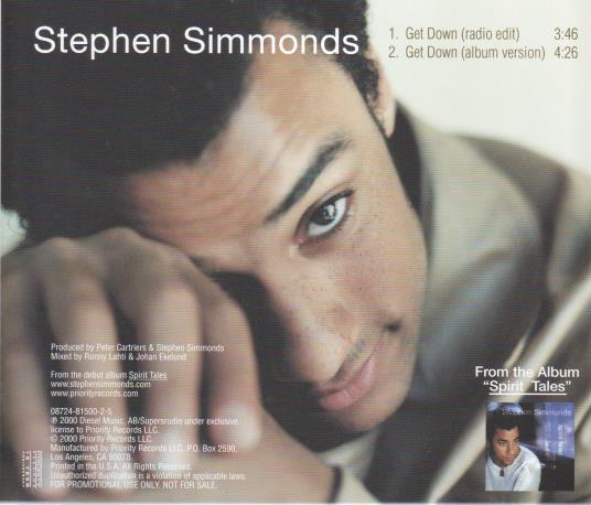 Stephen Simmonds: Get Down Promo - NeverDieMedia