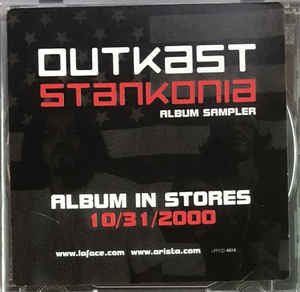 OutKast: Stankonia: Album Sampler Promo w/ Artwork