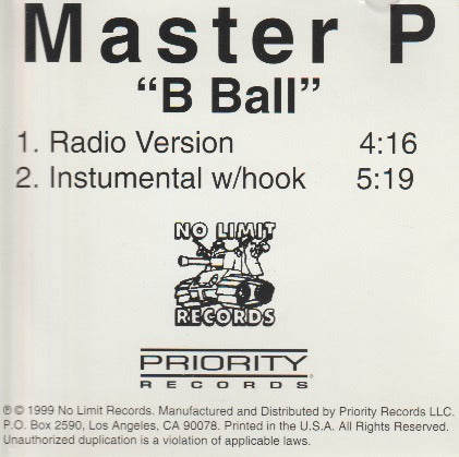 Master P: B Ball Promo