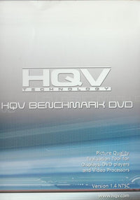 HQV Technology: Benchmark: Picture Quality Evaluation Tool For Displays, DVD Players + w/ Booklet