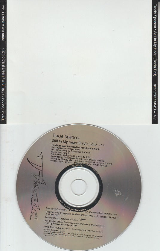 Tracie Spencer: Still In My Heart: Radio Edit Promo