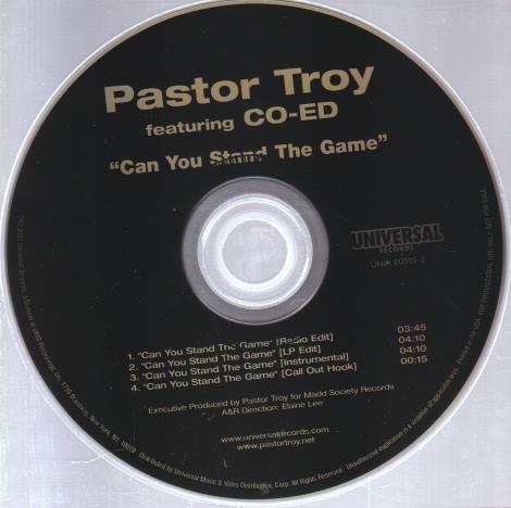 Pastor Troy: Can You Stand The Game Promo