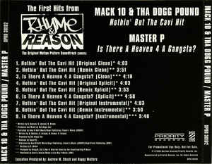 Mack 10 & Tha Dogg Pound: Nothin' But The Cavi Hit / Master P: Is There A Heaven 4 A Gangsta?