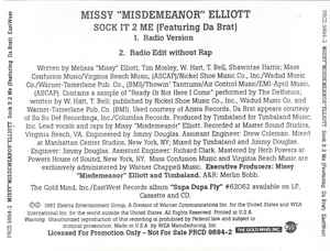 Missy Misdemeanor Elliott:  Sock It 2 Me Promo