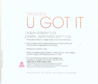 Cleopatra: U Got It Promo w/ Artwork