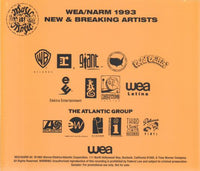 Too Good To Be Left Behind! WEA/NARM 1993 New & Breaking Artist Sampler 2-Disc Set Promo w/ Artwork