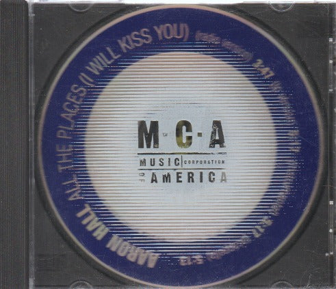 Aaron Hall: All The Places (I Will Kiss You) Promo w/ Artwork