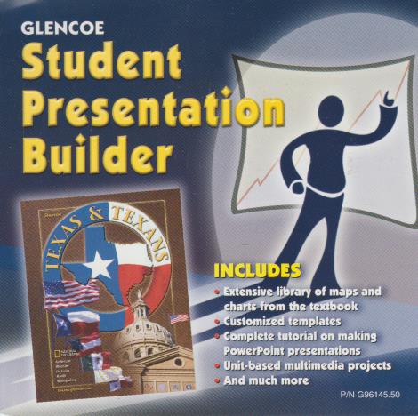 Glencoe Student Presentation Builder: Texas & Texans