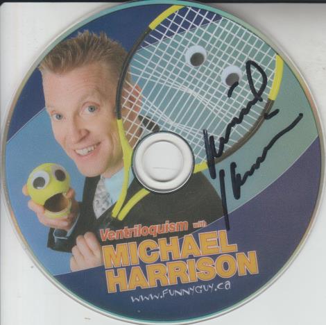 Talking To Myself: Ventriloquism With Michael Harrison Autographed