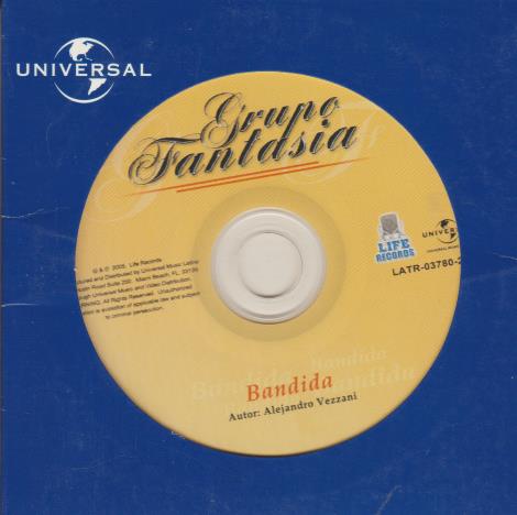 Grupo Fantasia: Bandida Promo w/ Artwork