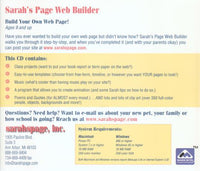 Sarah's Page Web Builder