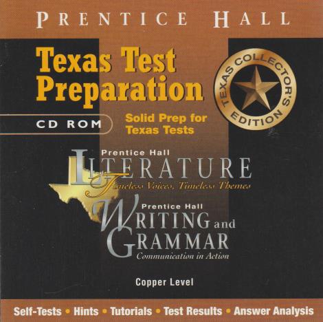 Prentice Hall Literature: Test Preparation Copper Texas