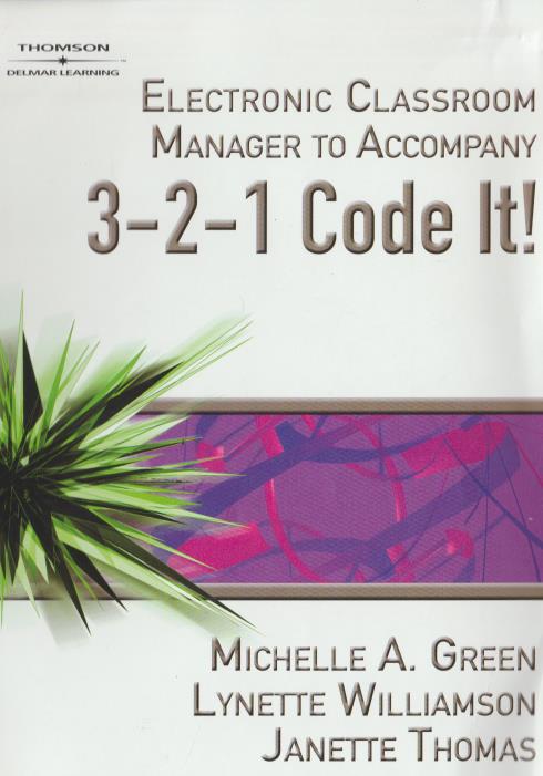 Electronic Classroom Manager To Accompany 3-2-1 Code It! 2