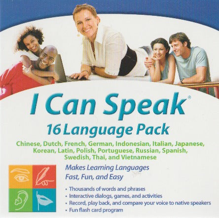 I Can Speak: 16 Language Pack
