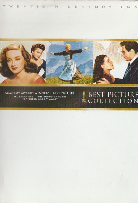 Best Picture Collection: All About Eve / The Sound Of Music / How Green Was My Valley 3-Disc Set