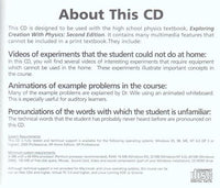 Exploring Creation With Physics: Multimedia Companion CD 7.0 2nd