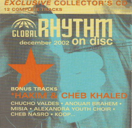 Global Rhythm Exclusive Collector's CD: December 2002 w/ Artwork