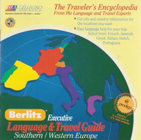 Berlitz Executive Language & Travel Guide: Southern / Western Europe