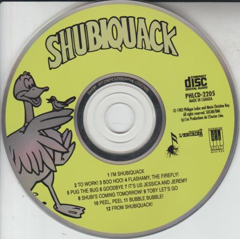 Shubiquack: A Musical Fairy Tale w/ No Artwork