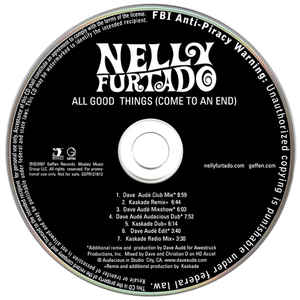 Nelly Furtado: All Good Things (Come To An End) Promo