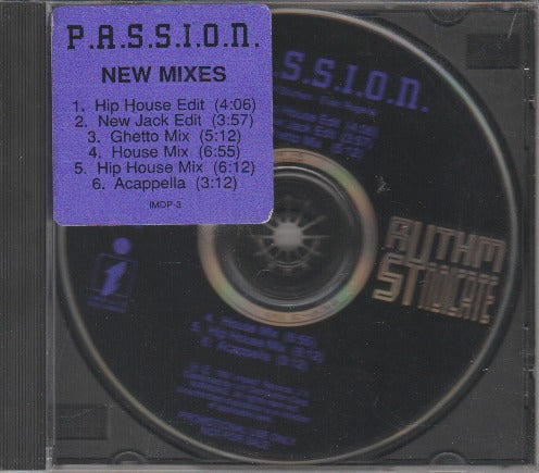 Rythm Syndicate: P.A.S.S.I.O.N. Promo w/ Artwork