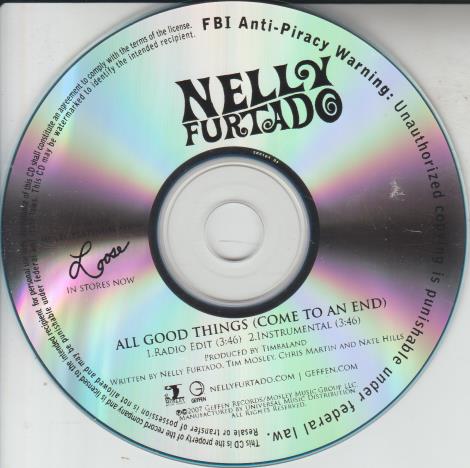 Nelly Furtado: All Good Things (Come To An End) Promo