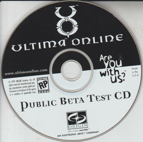 Ultima Online: Public Beta Test CD