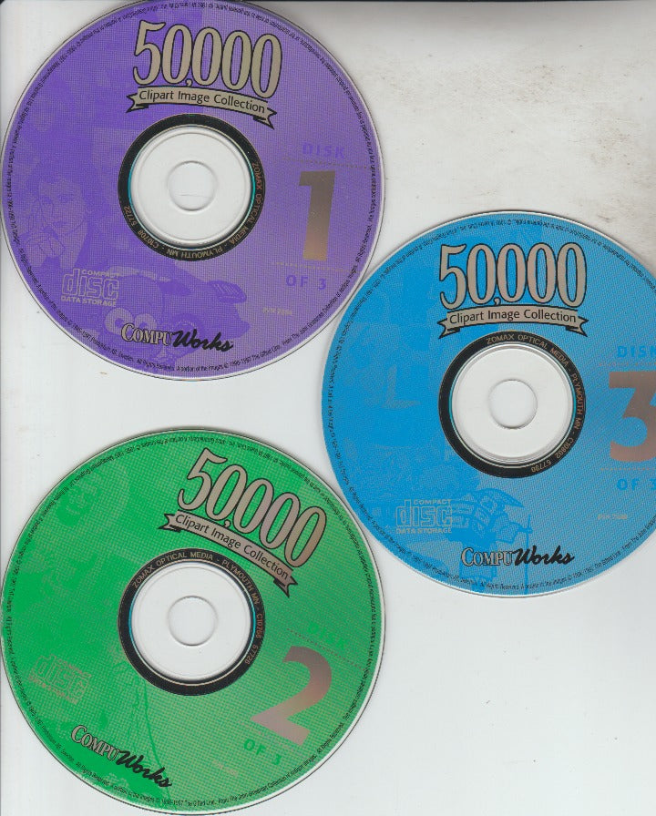 50,000 Clipart Image Collection