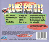 Fun To Learn Games For Kids