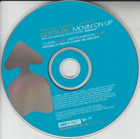 Prince Be: Gotta Be...Movin' On Up Promo