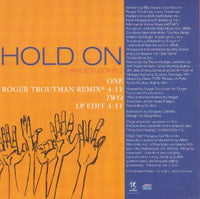 Sounds Of Blackness: Hold On (Change Is Comin') Remix Promo w/ Artwork
