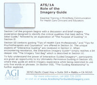 The Role Of The Imagery Guide